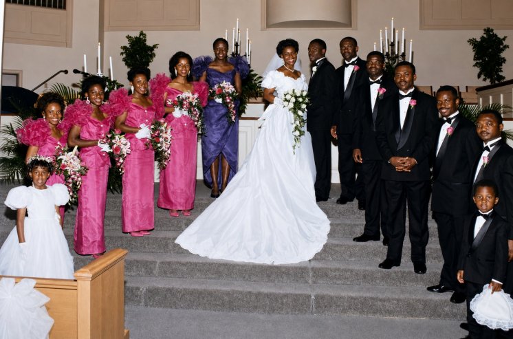 Our wedding in Decatur, Georgia, June 5, 1993.
