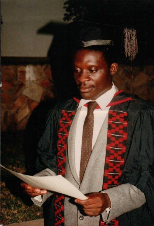 Graduation day at the University of Ghana, March 1988.