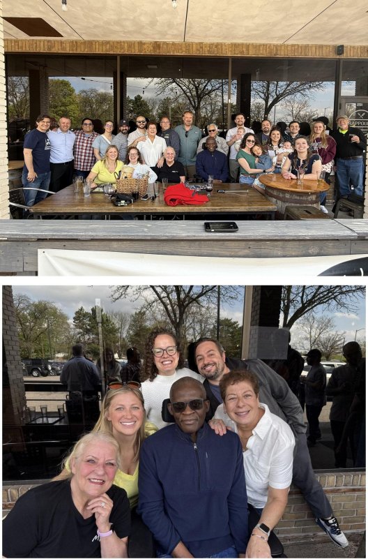 Nuclear medicine department gathering, Ann Arbor VA.